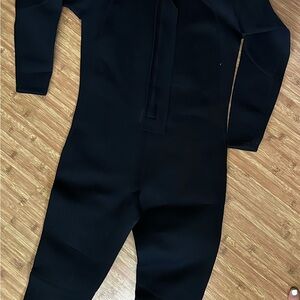 Black Full-Body Wetsuit